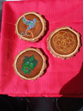 Altar wood rounds