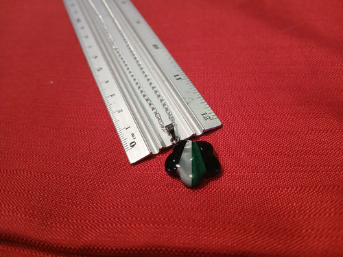 23 cm chain Onyx, Malachite, Mother of Pearl