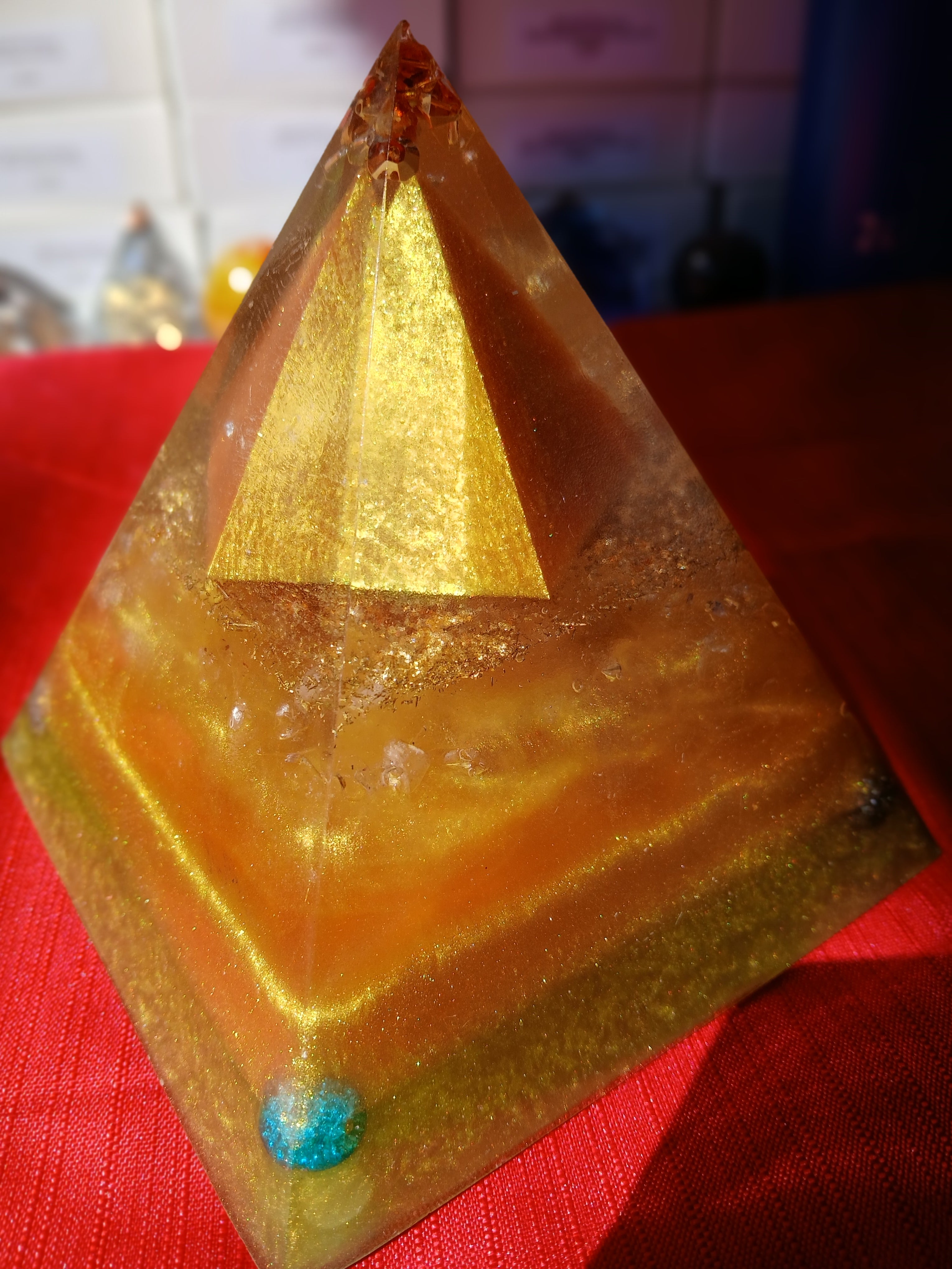Large Resin Pyramid